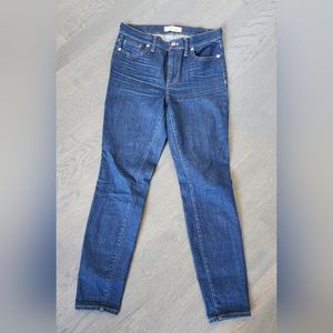 Madewell high rise skinnies